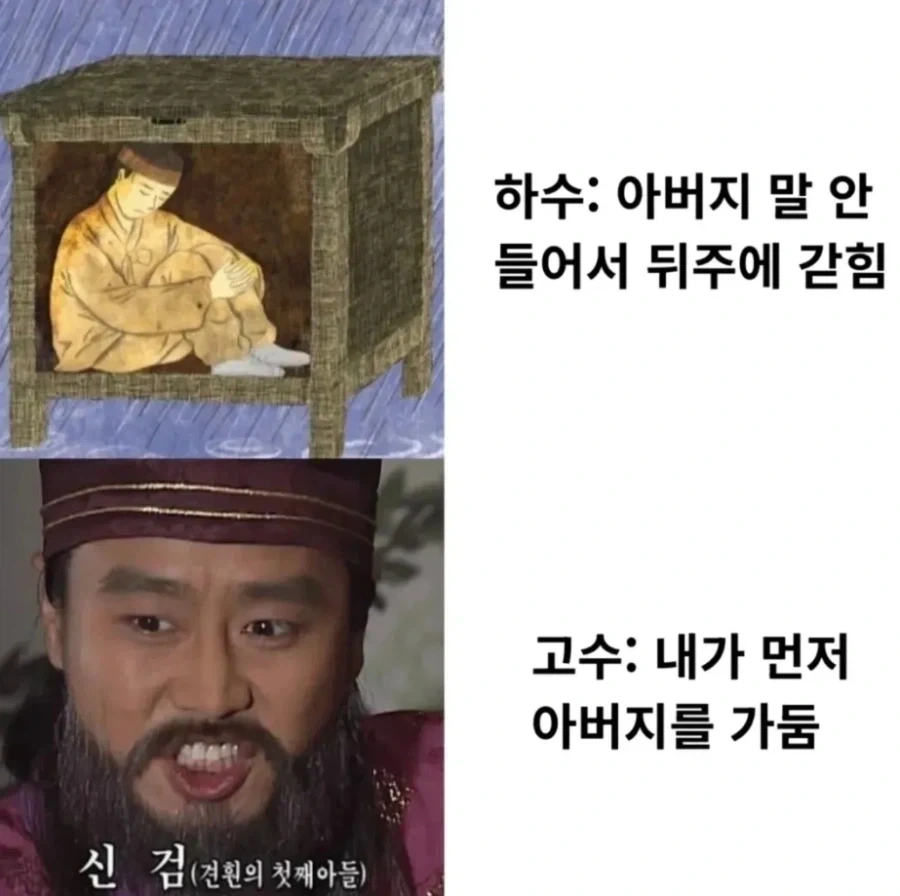 아버지 말 안 듣는 아들 하수vs고수_1.webp