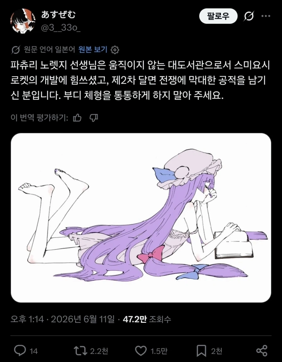 동방) 파츄리 선생님에 대한 음해를 멈춰주세요..._2.webp