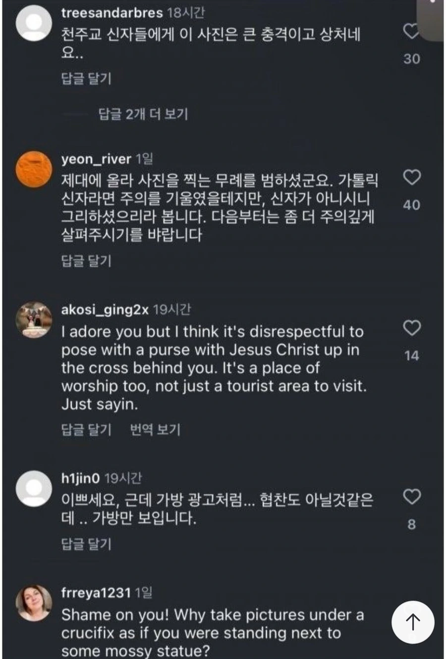 이민정이 인스타에 올렸다 욕먹은 사진.jpg