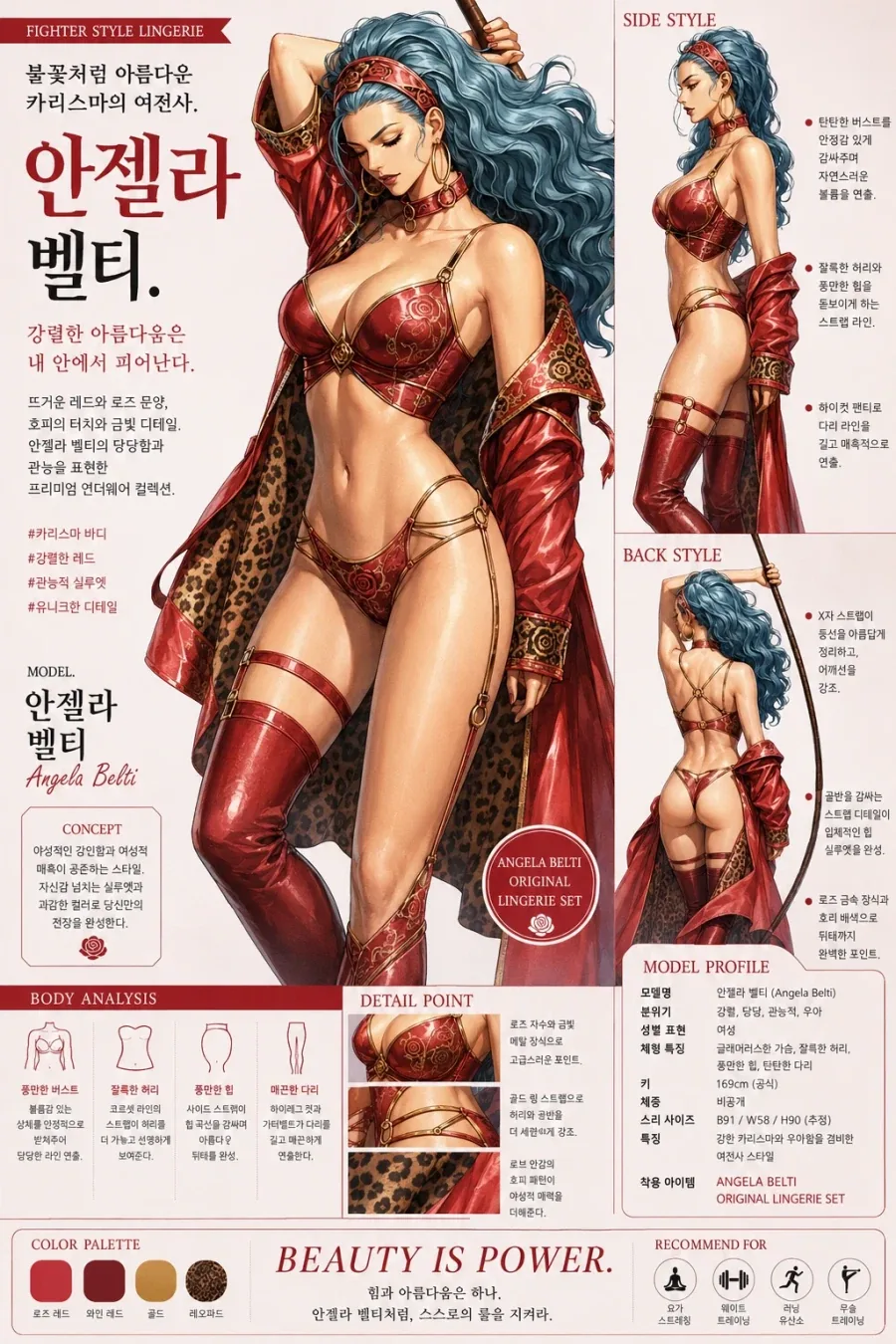 격투게임 여캐 란제리 설정 화보 feat GPT_10.webp