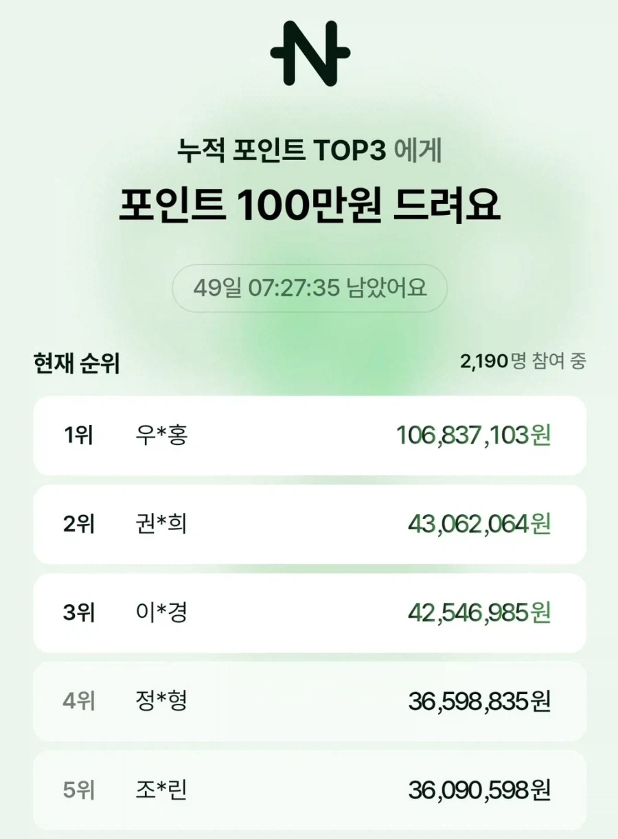 네이버 페이 누적 적립금 순위_1.webp