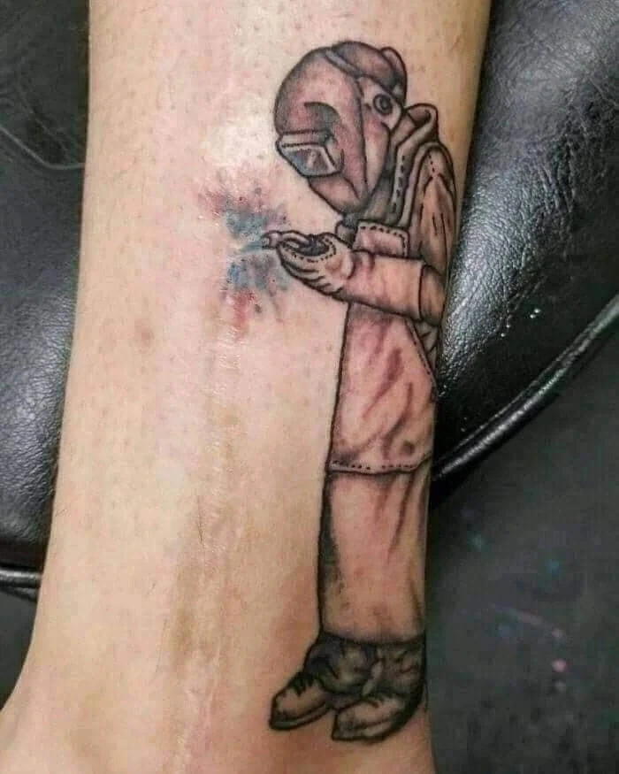 흉터를