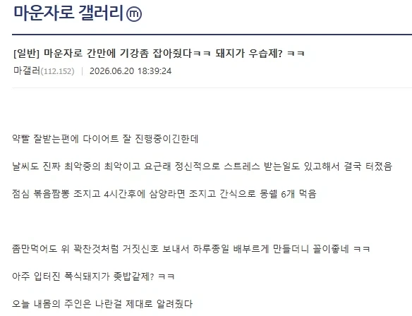 마운자로 기강 잡아준 돼지 ㄷㄷ_1.webp
