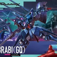 HG GQ 1/144 함브라비 패키지 일러스트