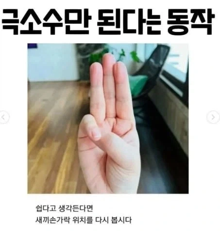 극소수만 된다는 손동작_1.webp