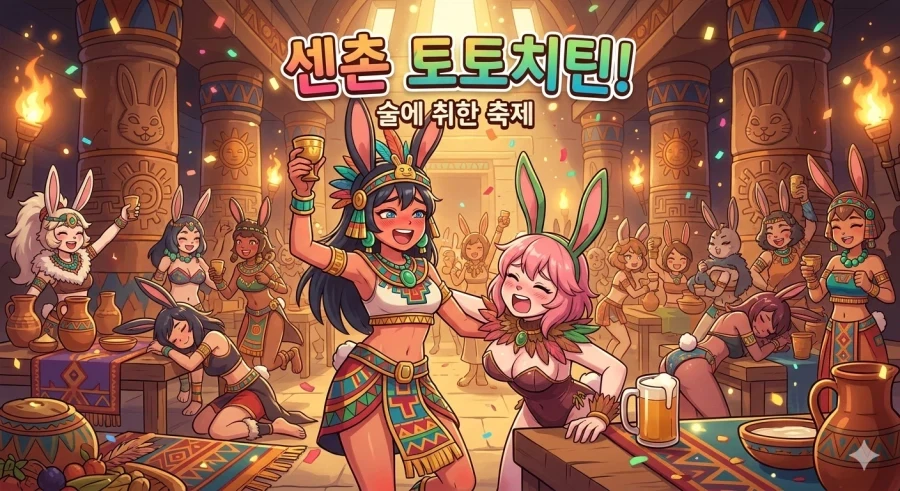 아즈텍 신화)술주정 뱅이 토끼들_8.webp