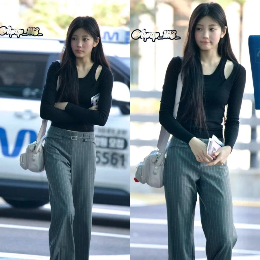 개인 코디 금지당했던 아일릿 원희 공항 사복 패션.jpg_2.webp