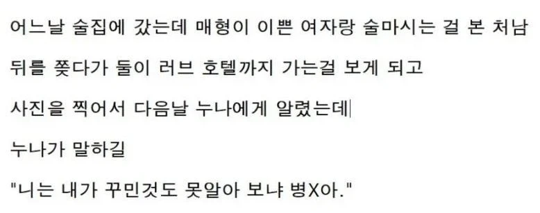 매형이 바람피는걸 본 처남_1.webp