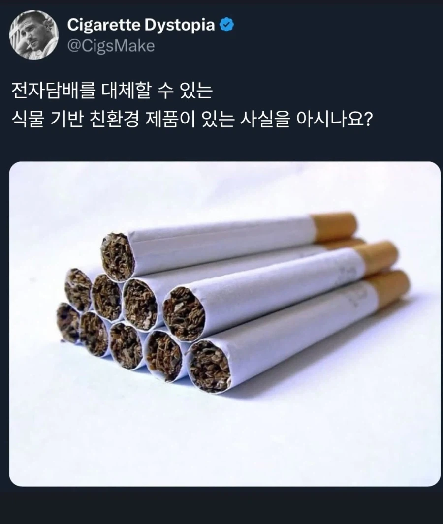 의외로 전자 담배를 대체하는것_1.webp