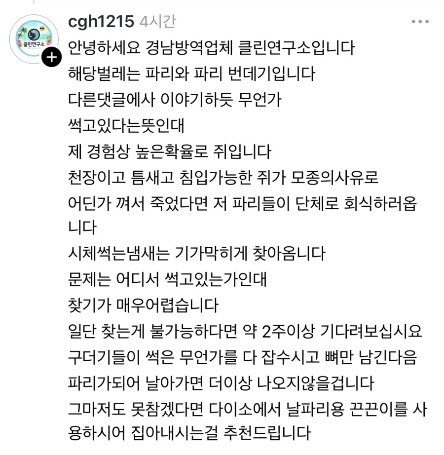집안에 파리떼가 자꾸 미친듯이 나와요.jpg_2.webp