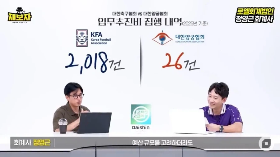 비교가 미안한 수준인 양궁협회와 축협 차이_7.webp
