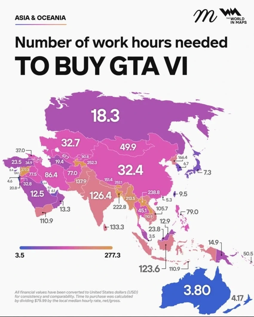 국가별 GTA6 사는데 걸리는 노동시간_3.webp