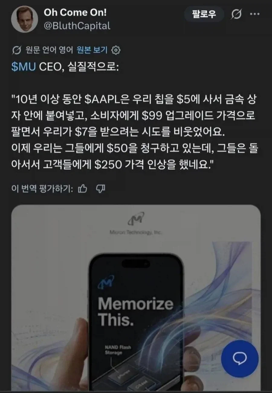 마이크론 CEO,