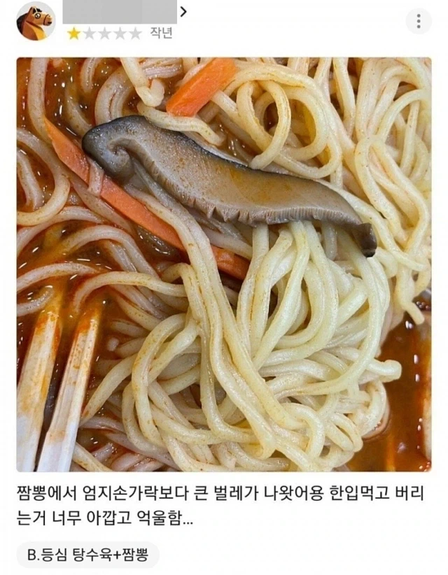 짬뽕 먹다 벌레를 발견한 손님_1.webp