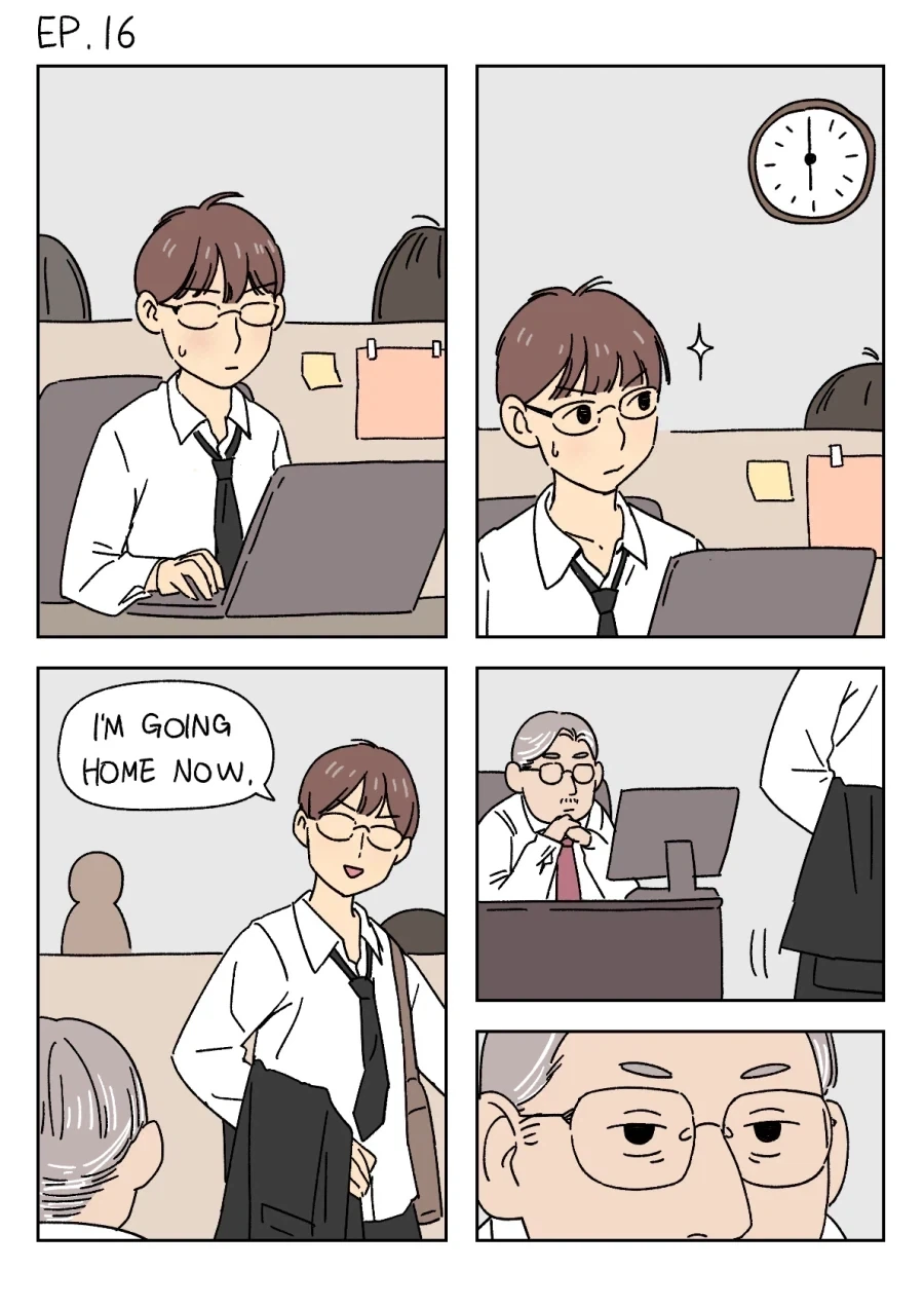 칼퇴하는 mz사원이 거슬리던 부장님.jpg_1.webp