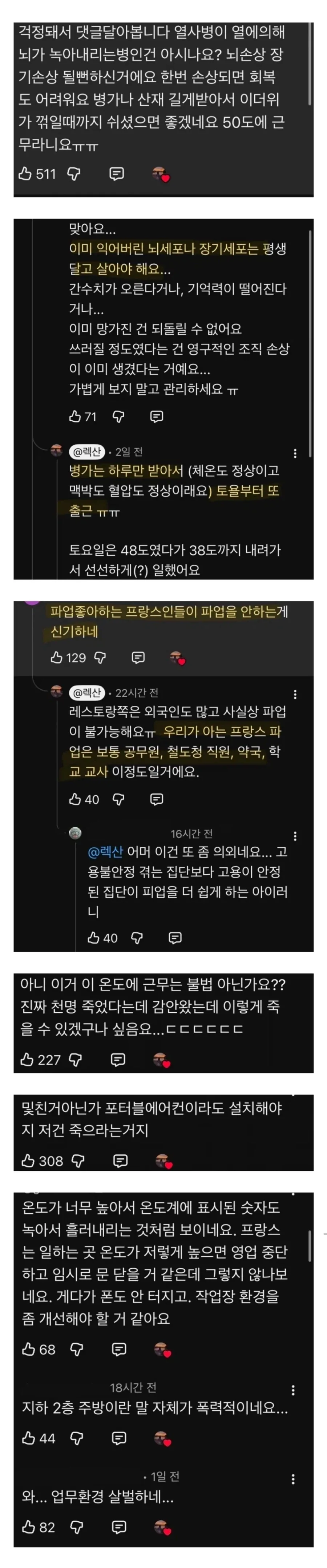 프랑스 49도 지하 주방에서 일하다 쓰러져서 응급실 간 한국인_3.webp