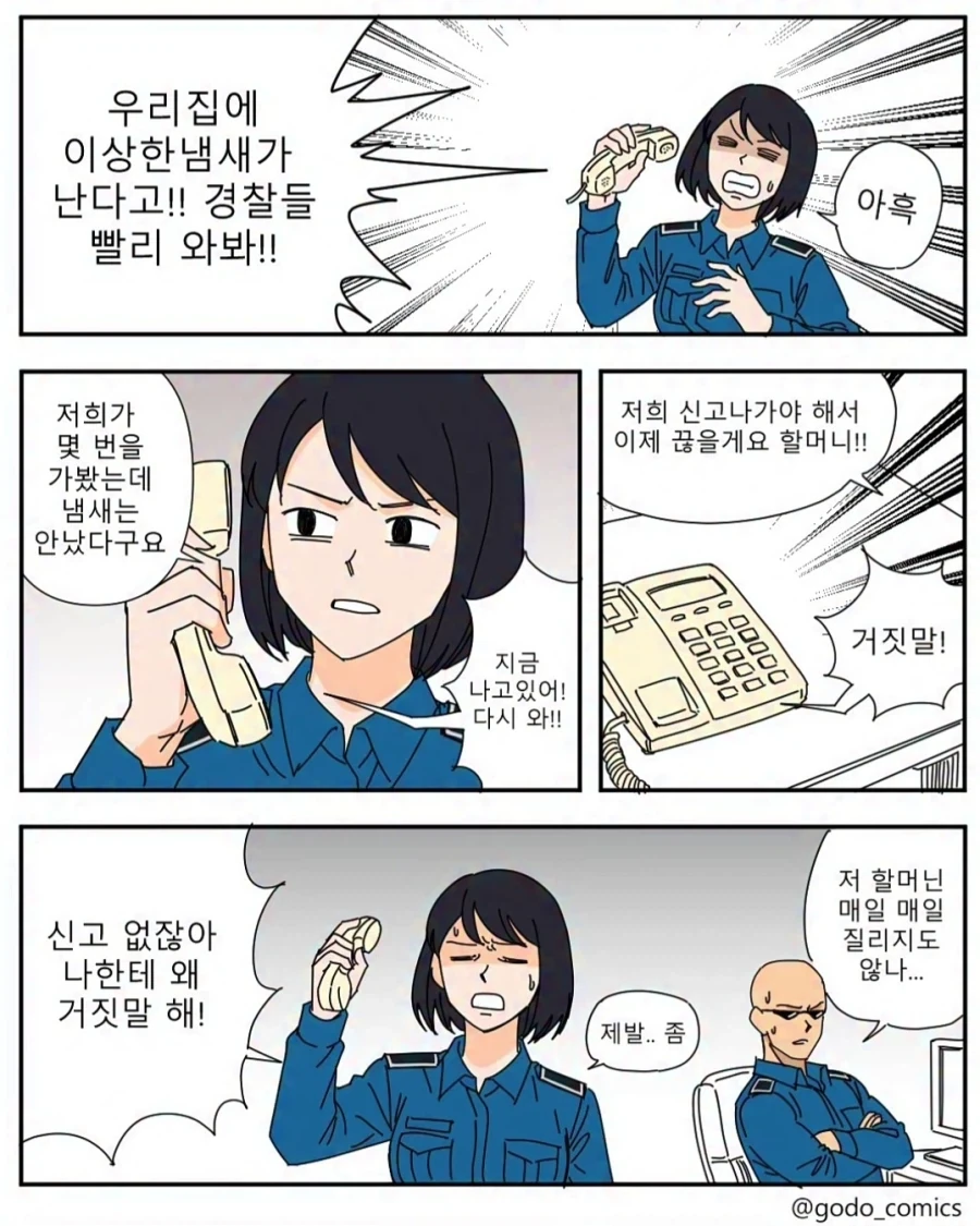 허위신고로 경찰 괴롭히던 동네 할머니 해결법_1.webp