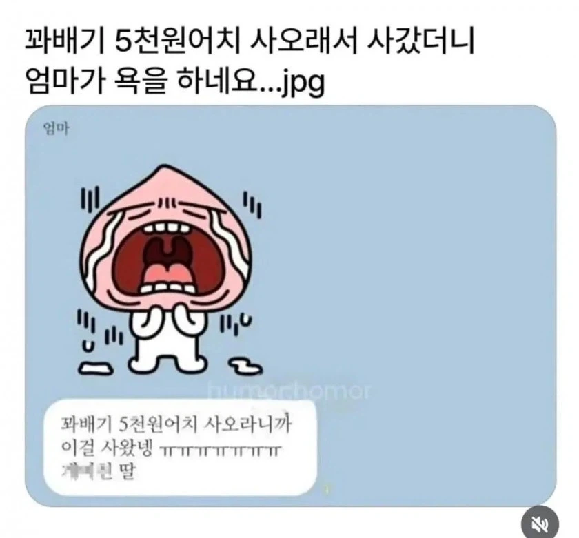 꽈배기 심부름으로 사오고 욕먹은 딸.jpg_1.webp