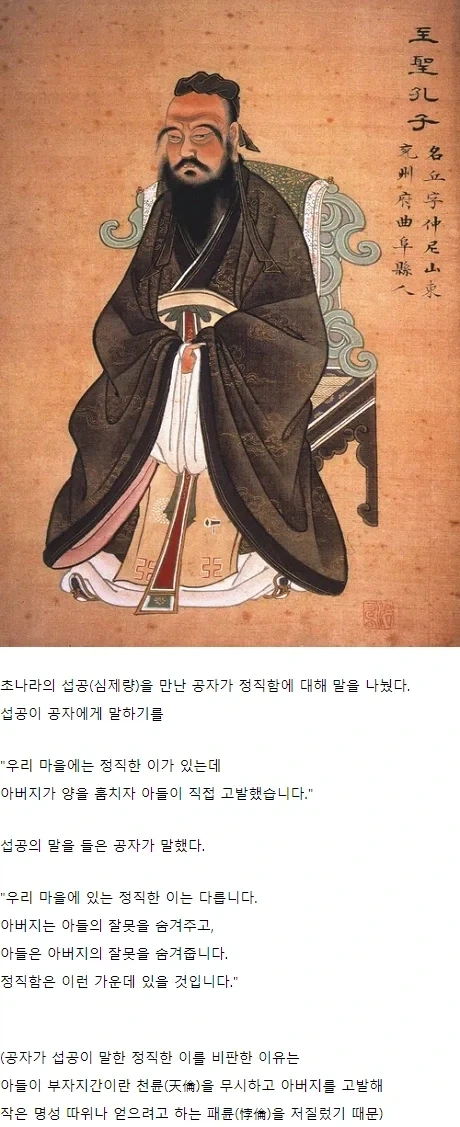 공자와 섭공이 정직함에 대해 이야기를 나눴다._1.webp