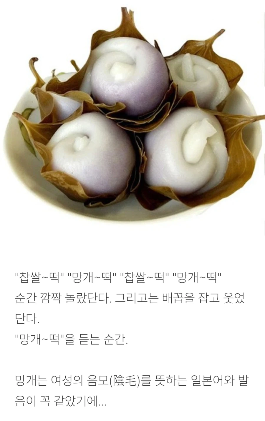 일본에서 먹으면 나락갈수있다는 떡_1.webp
