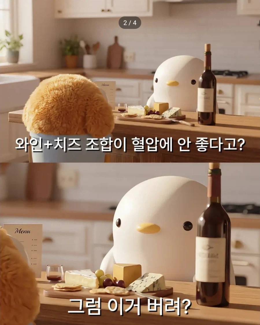 와인에 치즈 안주는 혈압관리에 안좋으니 자제하세요._2.webp