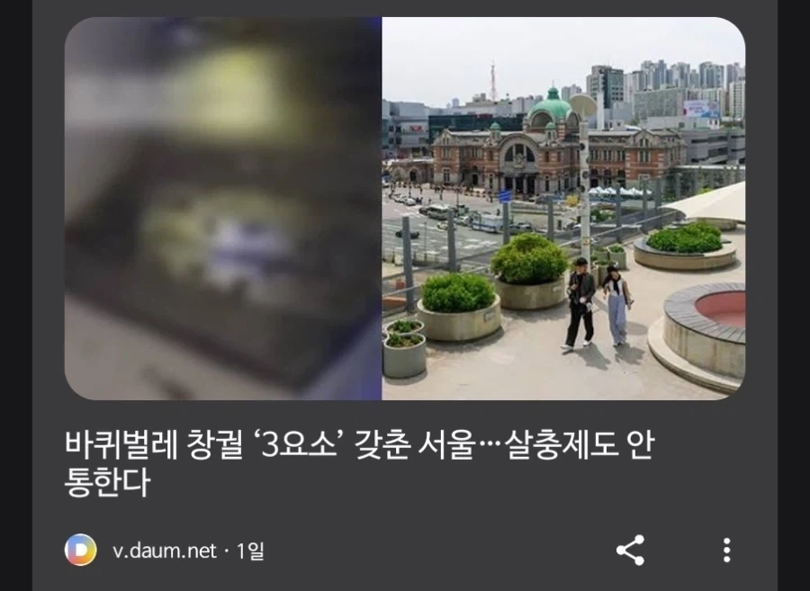 살충제도 안통한다는 서울역 바퀴벌레 사태.JPG_1.webp