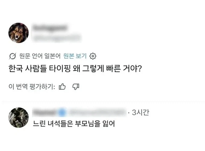 한국 사람들이 타이핑 빠른 이유_1.webp