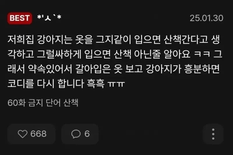 강아지 키우는 사람들의 고충ㅋㅋㅋ_1.webp