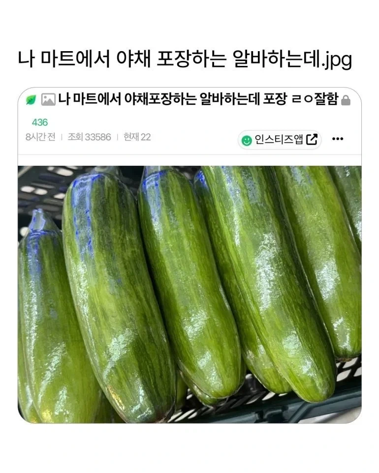 사장님께 칭찬받은 야채코너 포장 알바_1.webp