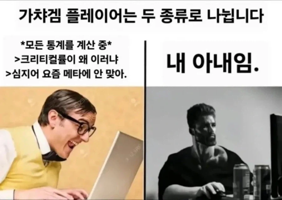 가챠겜 플레이어는 두 종류로 나뉩니다._1.webp