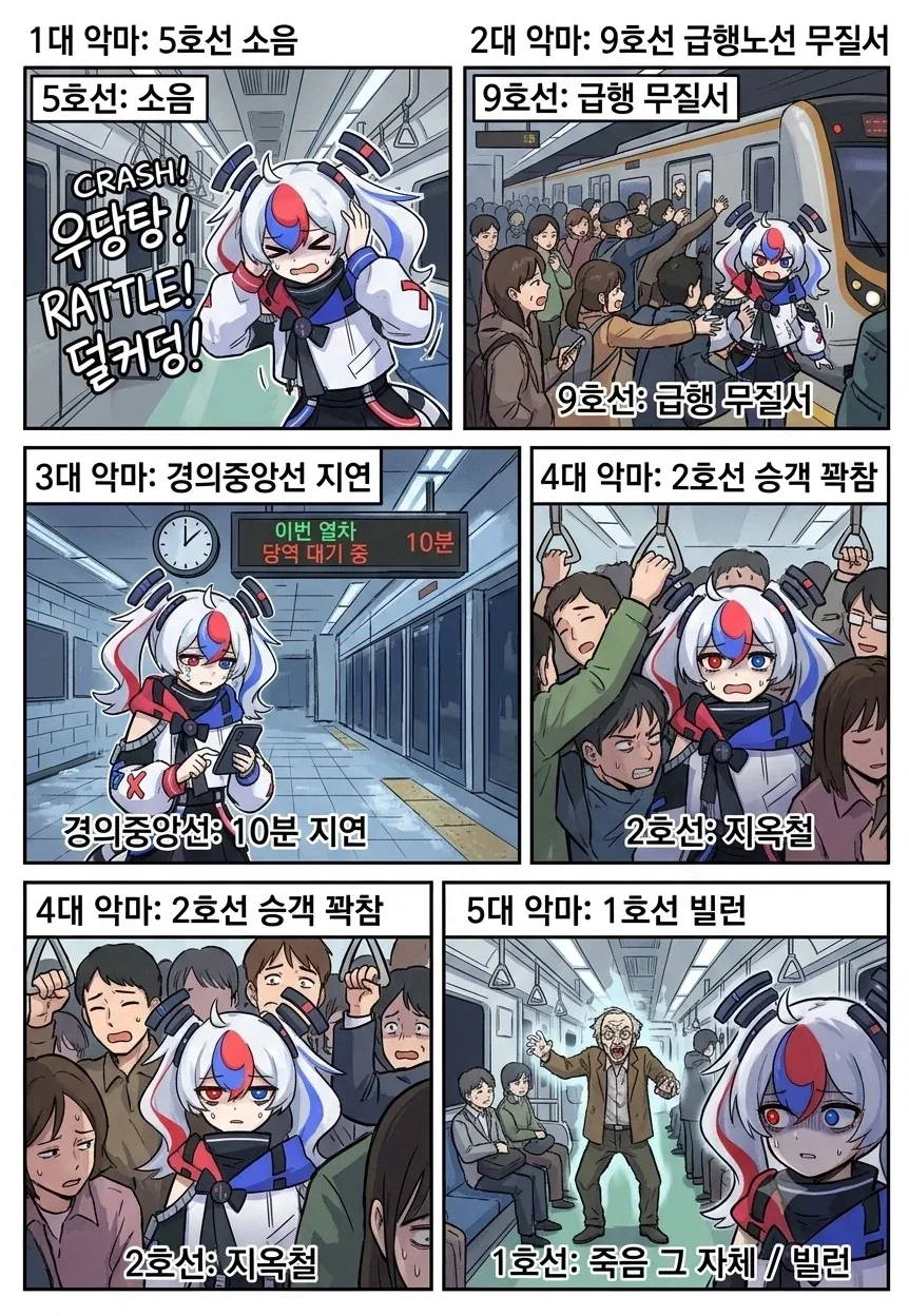 수도권 지하철 5대 악마를 경험한 한국짱_1.webp