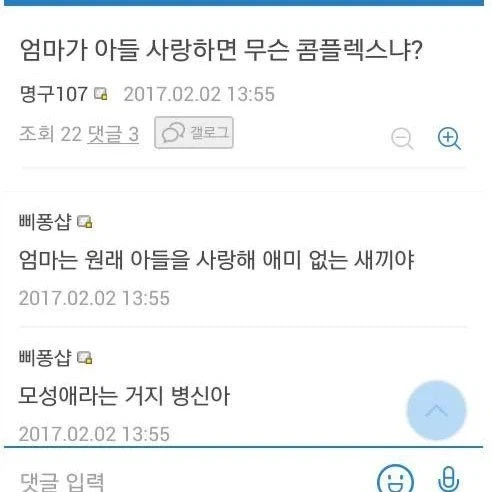 엄마가 아들 사랑하면 무슨 콤플렉스냐?_1.webp