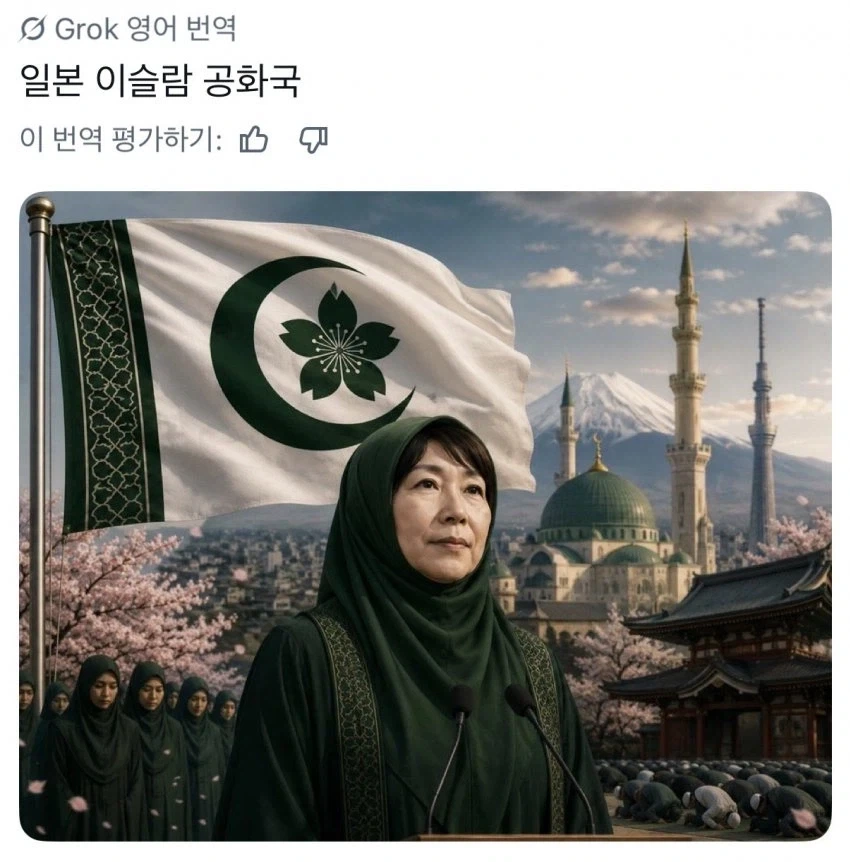 트럼프의 일본 이슬람 공화국 말실수 이후 쏟아지는 짤들_3.webp