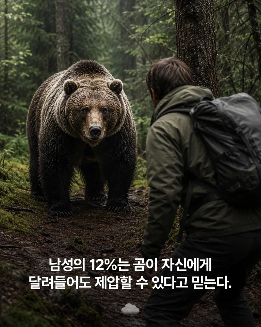 곰 따윈 제압 가능하다는 12%의 남성들.jpg_2.webp