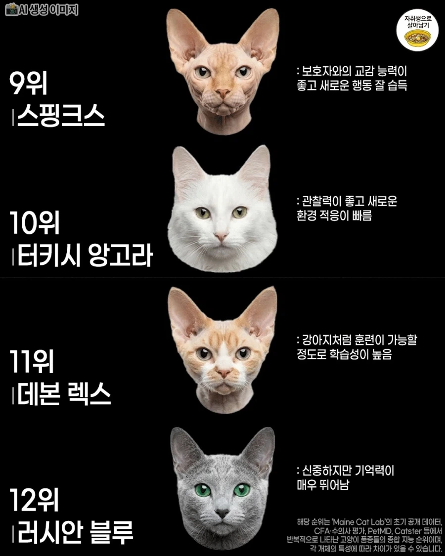 고양이 품종별 지능 순위..._4.webp