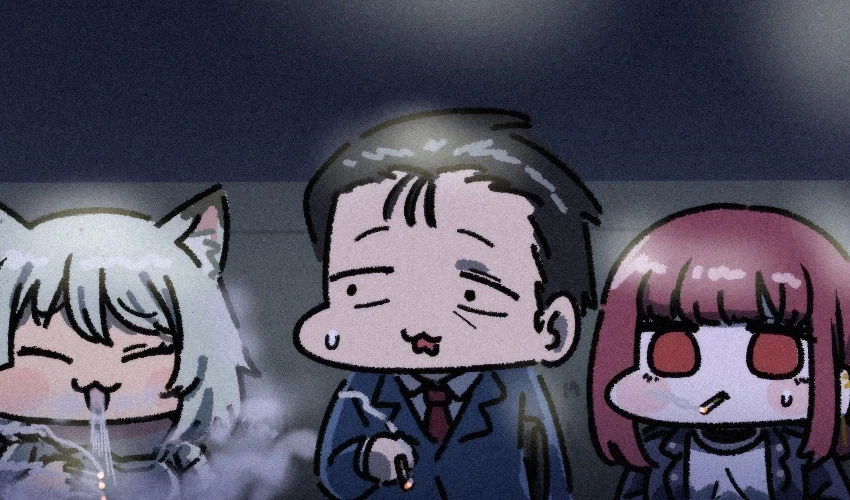슈퍼 뒤 담배피는 고양이_1.webp