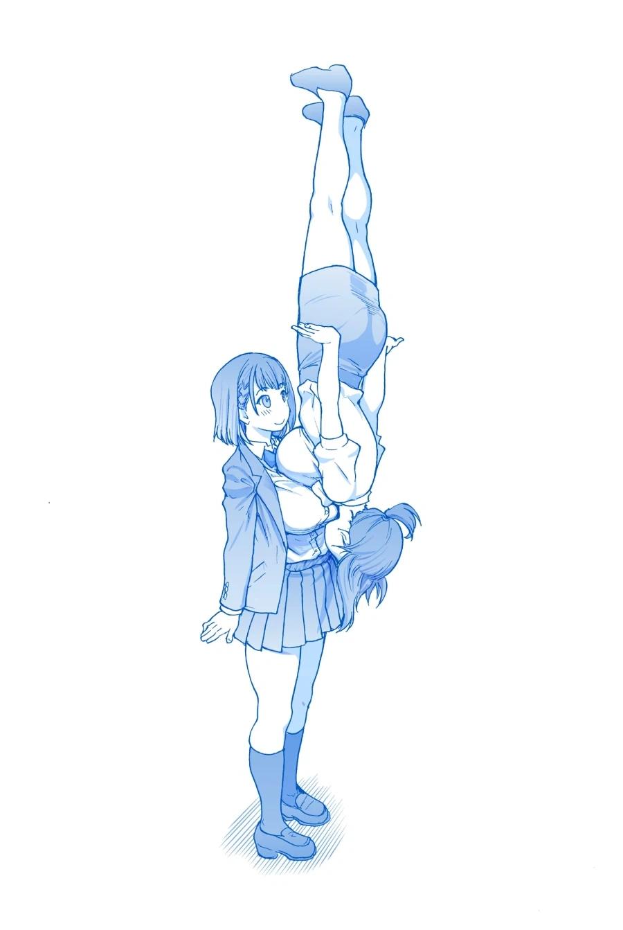거유 여고생두명으로 할수있는 묘기 manga_1.webp