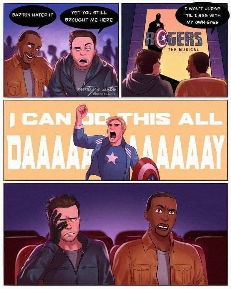 MCU)뮤직컬을 보러온 샘과 버키_1.webp