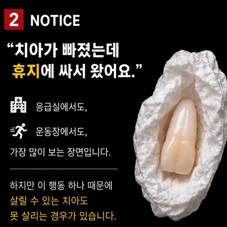 치아가 빠졌을때 절대 하면 안 되는 행동.jpg_2.webp