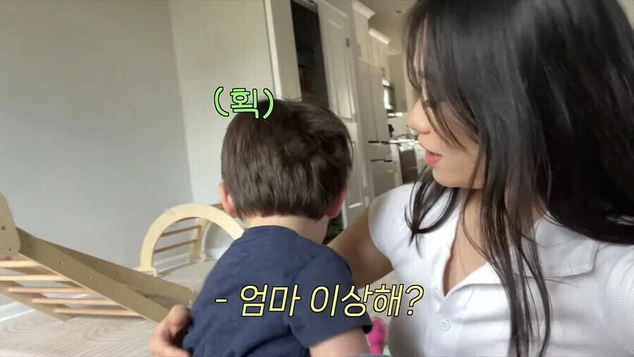 미국식 메이크업을 받은 한국인 아내를 본 미국인 남편_6.webp