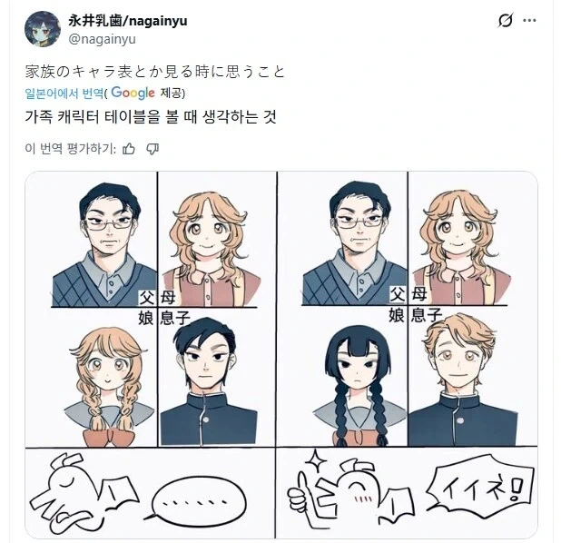 만화작품속 가족 캐릭터 디자인시 중요한 포인트_1.webp
