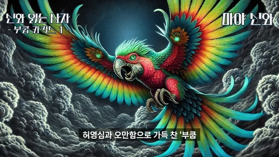 마야신화에 나오는 앵무새