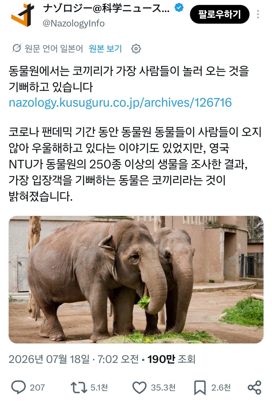의외로 사람 보는 걸 좋아하는 동물_1.webp