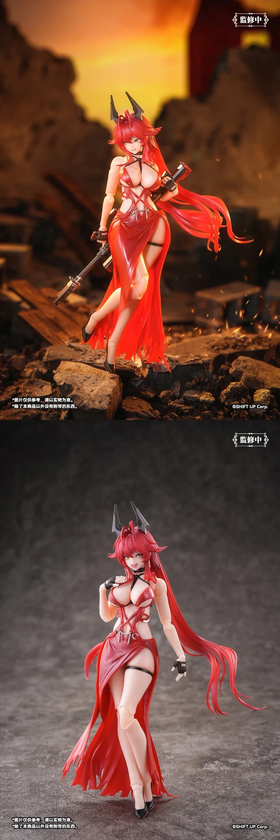 [스네일 쉘] 1/12 승리의 여신: 니케 - 레드 후드 넌센스 레드_17.webp