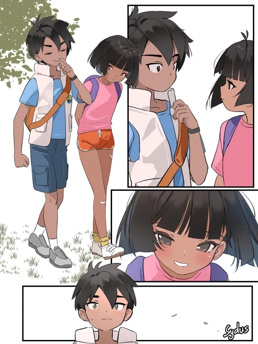 단발머리 사촌 Manhwa_1.webp