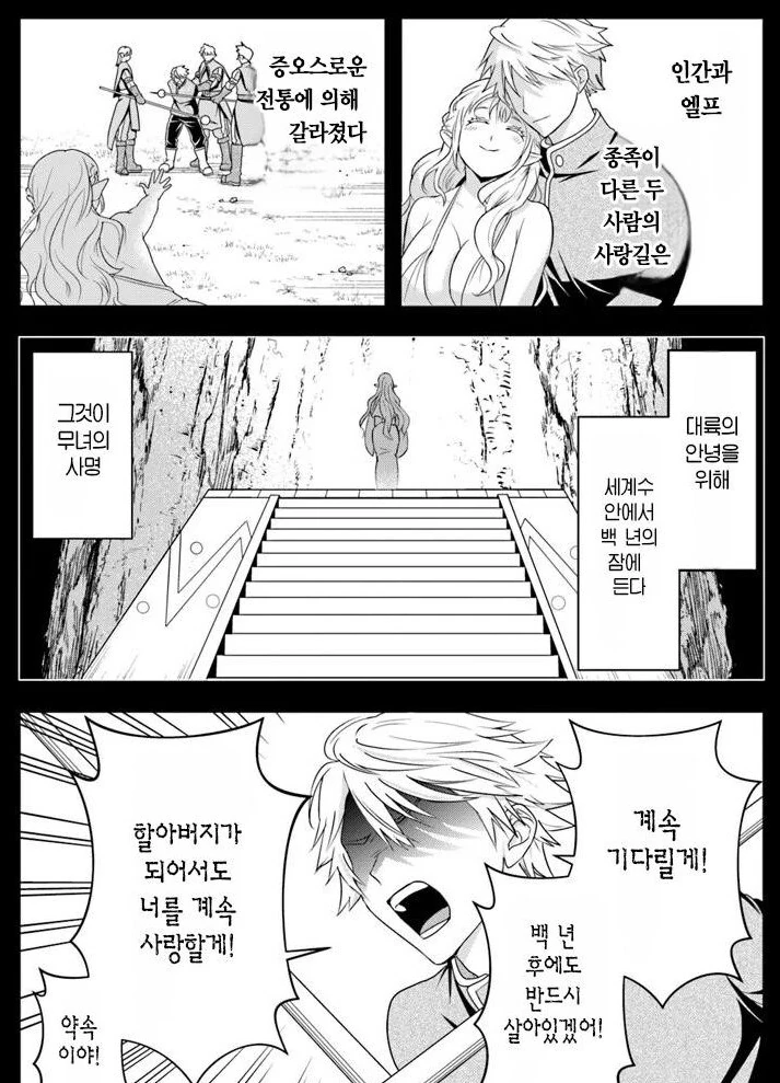 인간과 사랑에 빠졌으나 이별한 엘프 만화_2.jpg