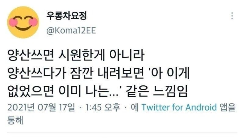 양산 쓴다고 딱히 시원해지진 않음.jpg_1.webp