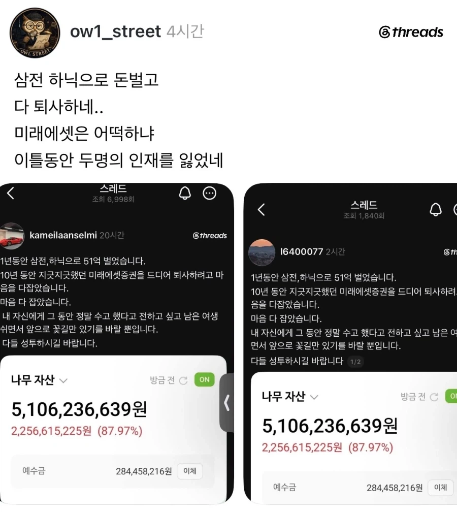 삼전하닉으로 돈 벌고 퇴사합니다.jpg_1.webp
