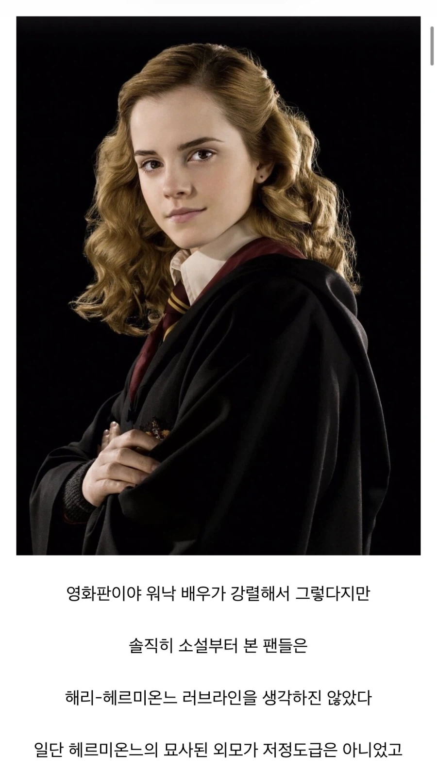 해리포터) 소설팬이 해리-헤르 러브라인이 어이없었던 이유_1.webp