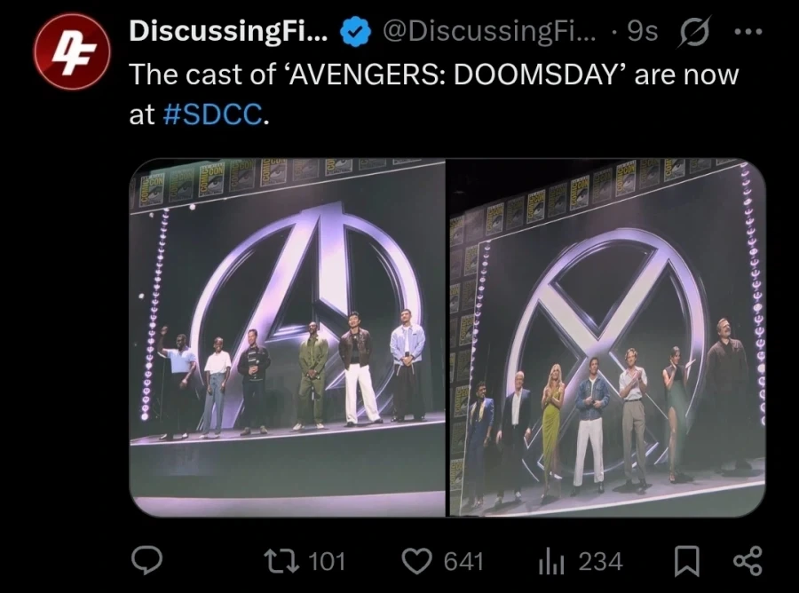 MCU) 코믹콘 둠스데이 배우들 등장_1.webp